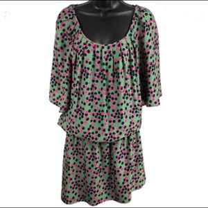 Juicy Couture Silk Polka Dot Dress Size 4